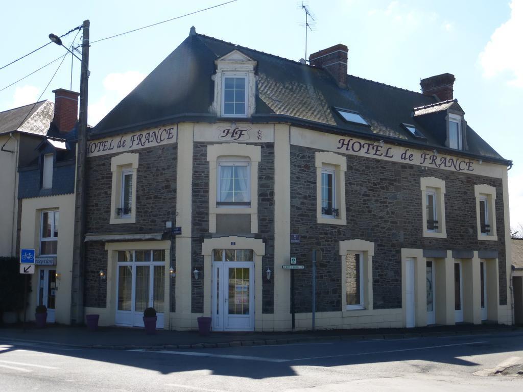 Hotel De France Pontorson Exterior photo